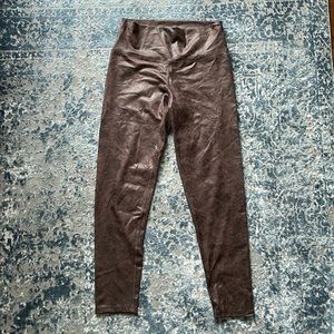 EUC offline leather look leggings
